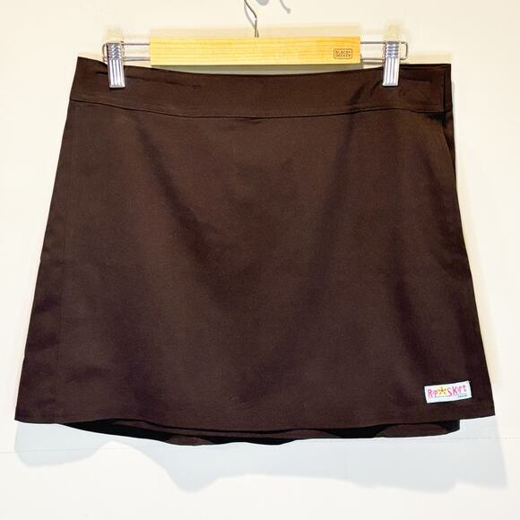 Rip Skirt Black Self-Fastening Wrap Mini Skirt - size Medium - Picture 1 of 5